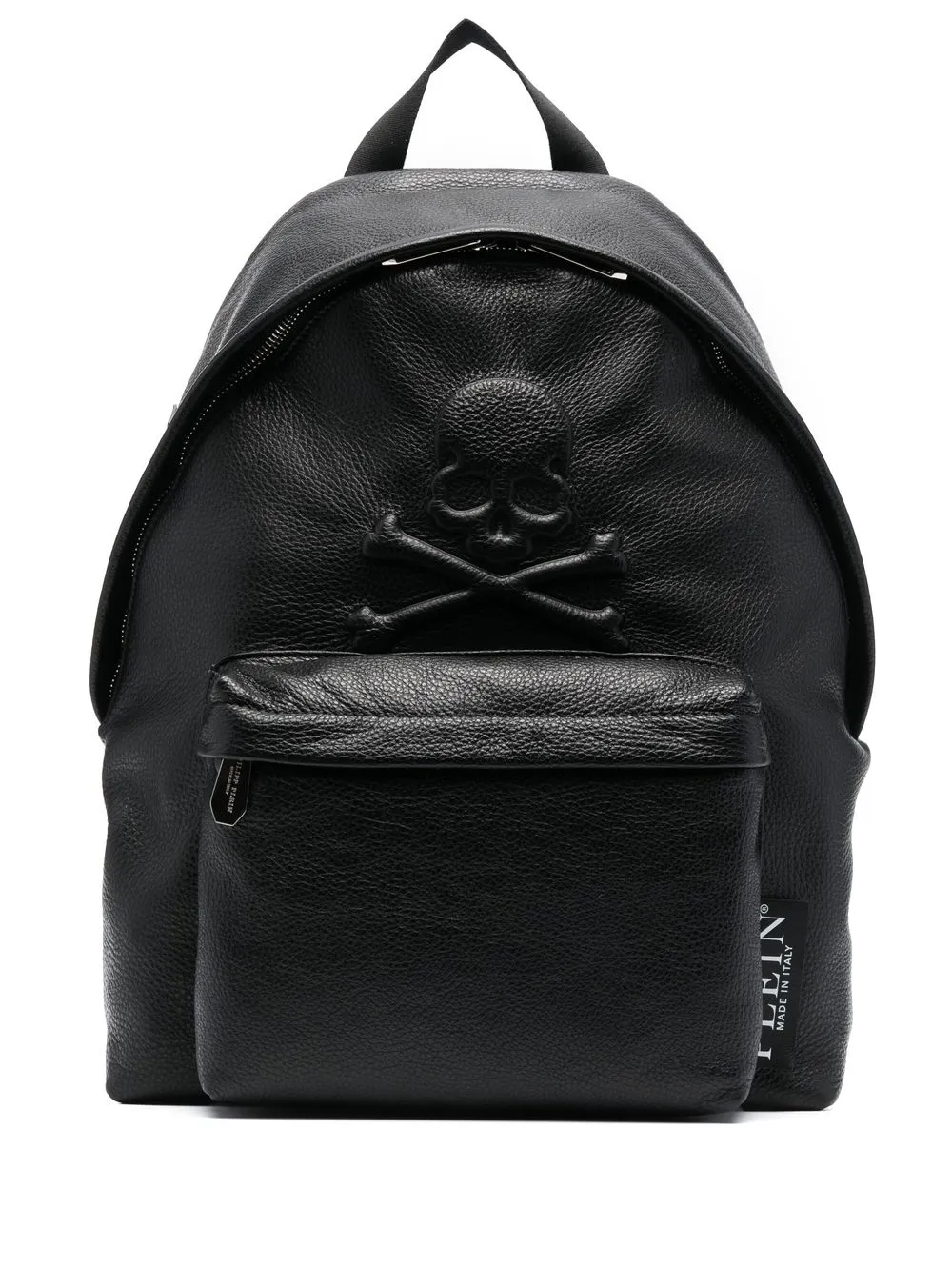 

Philipp Plein mochila con parche del logo - Negro