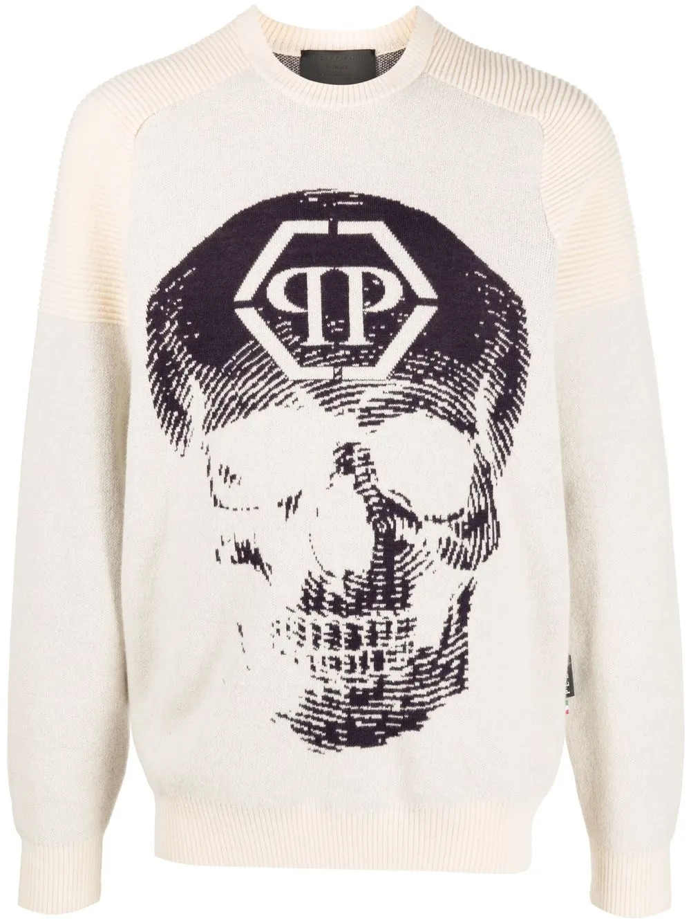 

Philipp Plein sudadera con logo estampado - Neutro