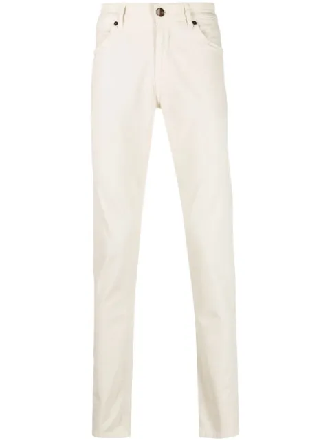 PT Torino mid-rise straight-leg trousers 