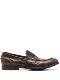 Officine Creative Chronicle leather Penny loafers - Brown