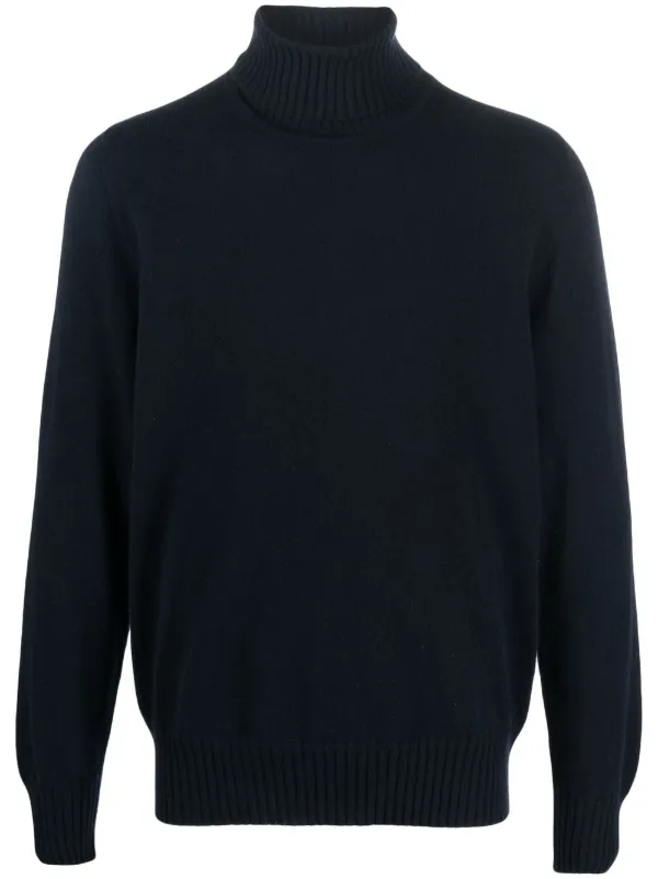 Fine knit hotsell roll neck