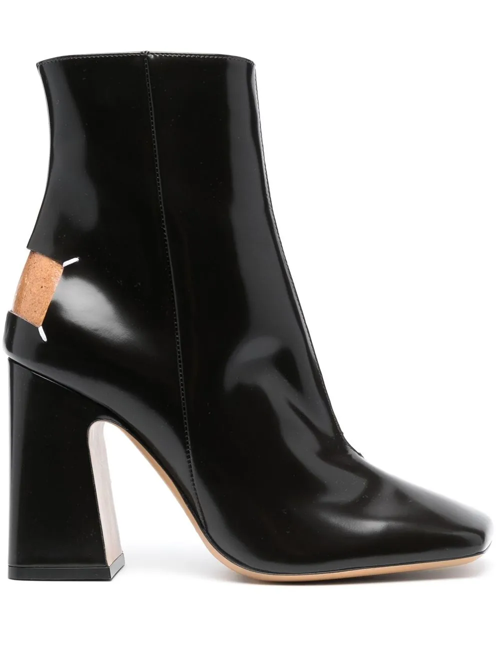 

Maison Margiela square-toe 90mm boots - Brown