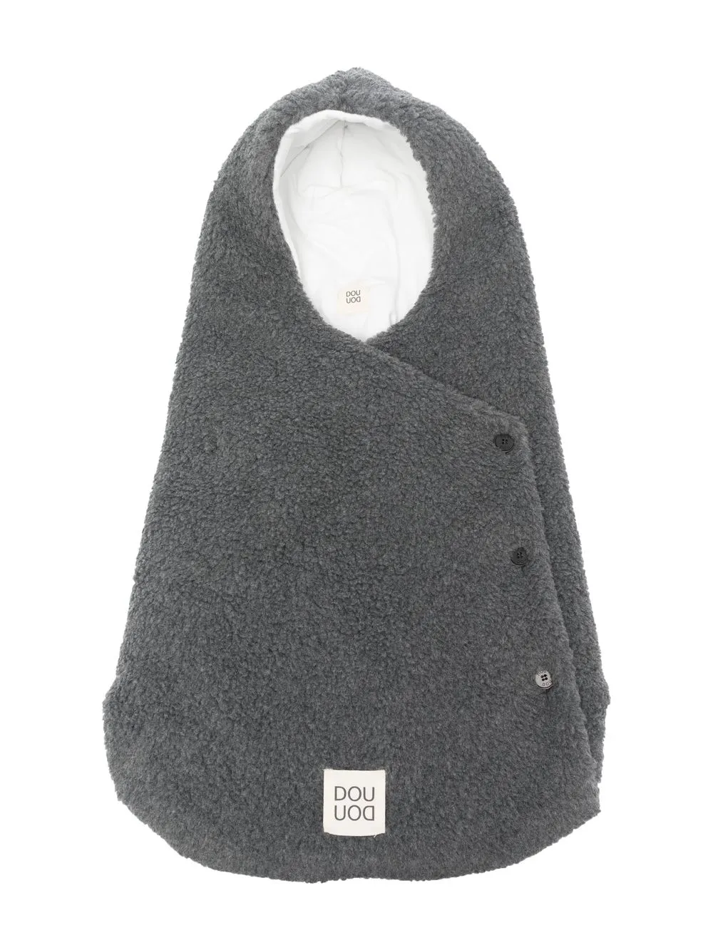 

Douuod Kids shearling-textured sleep bag - Grey