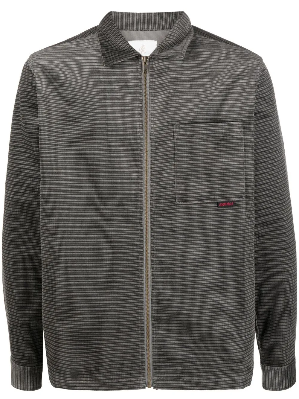 

Gramicci check-pattern shirt-jacket - Grey