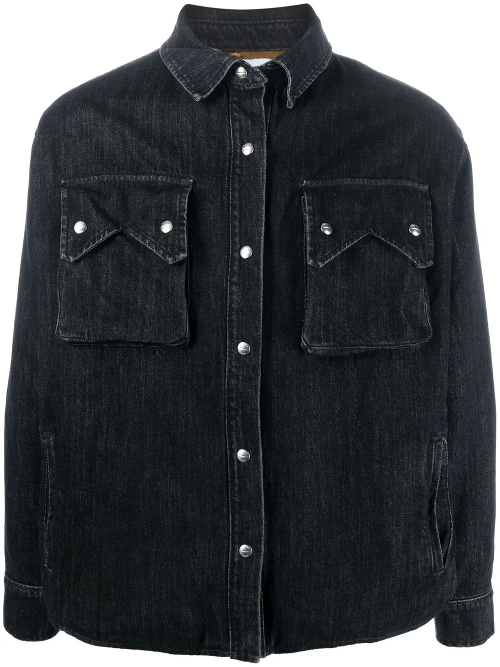 

Rhude denim shirt jacket - Black