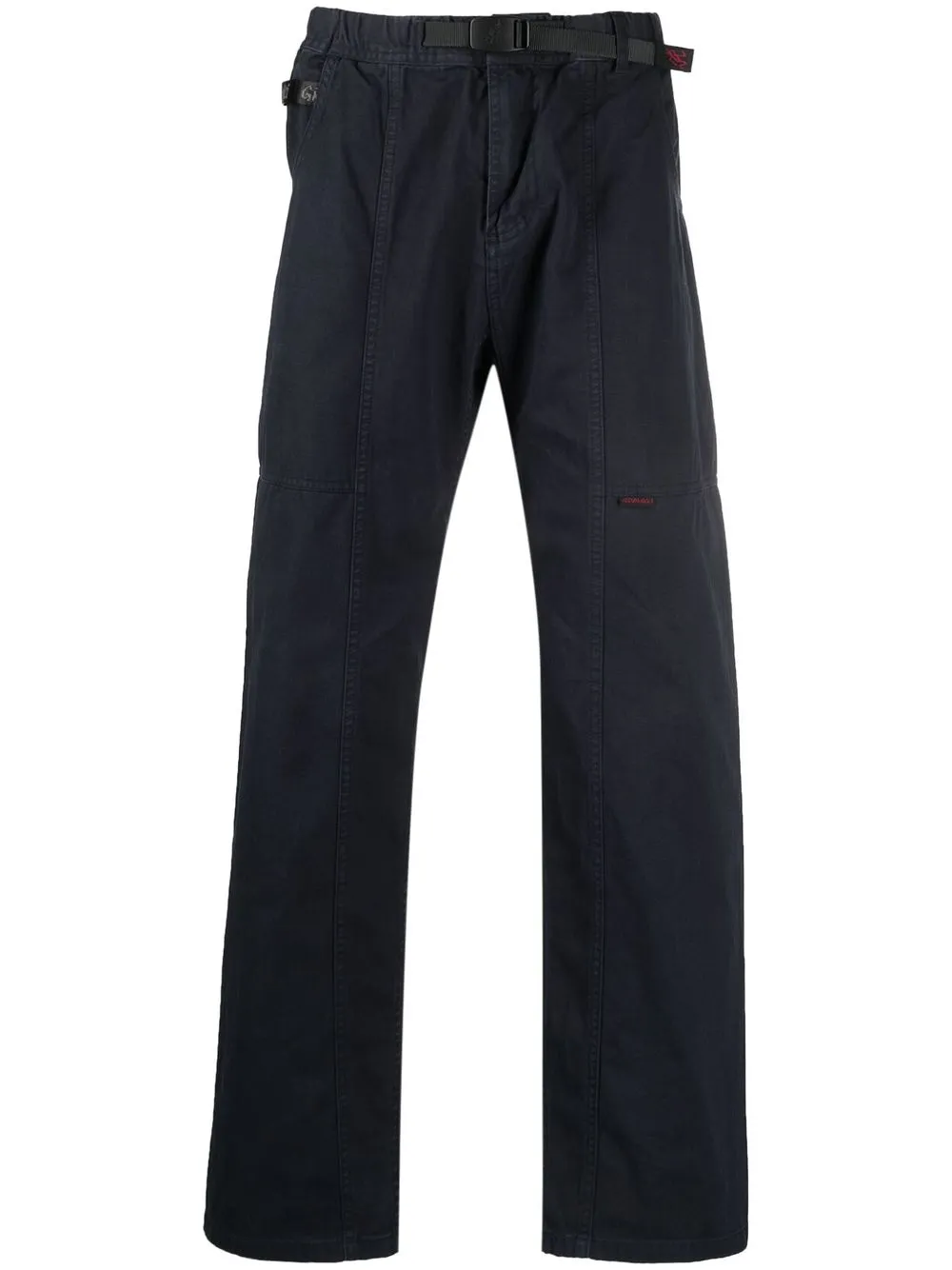 

Gramicci belted straight-leg trousers - Blue