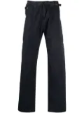 Gramicci belted straight-leg trousers - Blue