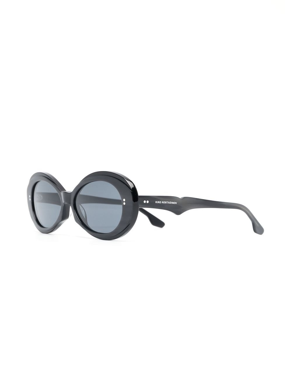Kiko Kostadinov Rune oval-frame Sunglasses - Farfetch