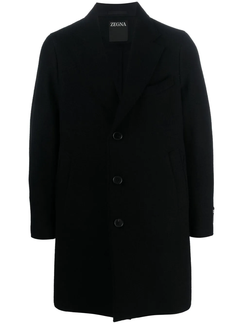 

Zegna single-breasted coat - Black