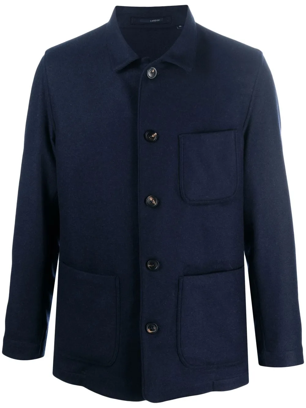 

Lardini button-up shirt jacket - Blue