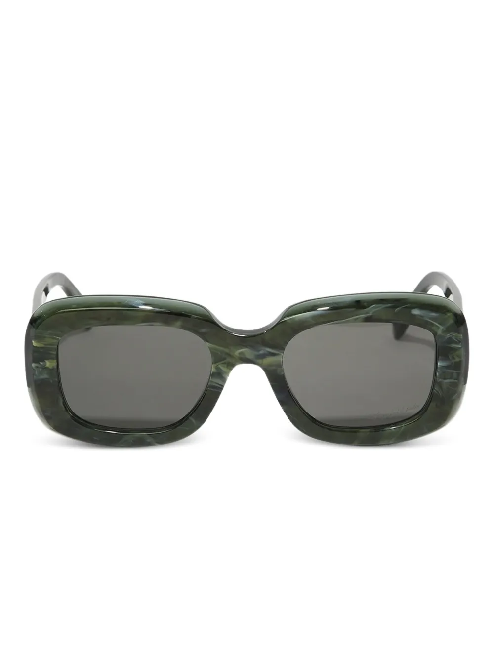 Saintwoods rectangle-frame sunglasses | verde | Image 1