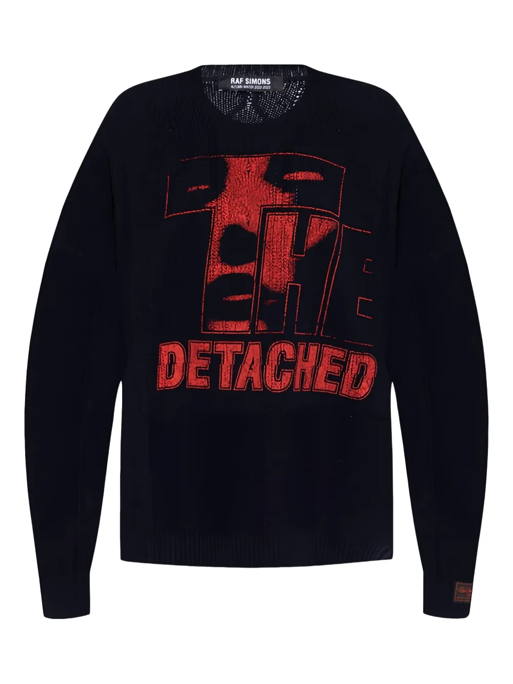 Raf Simons Detached sweater - Zwart