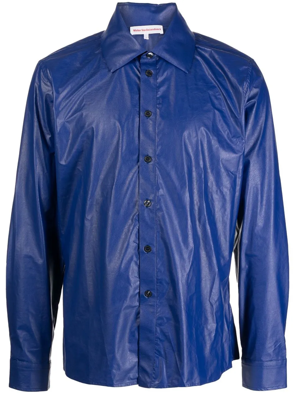 

Walter Van Beirendonck long-sleeve buttoned shirt - Blue