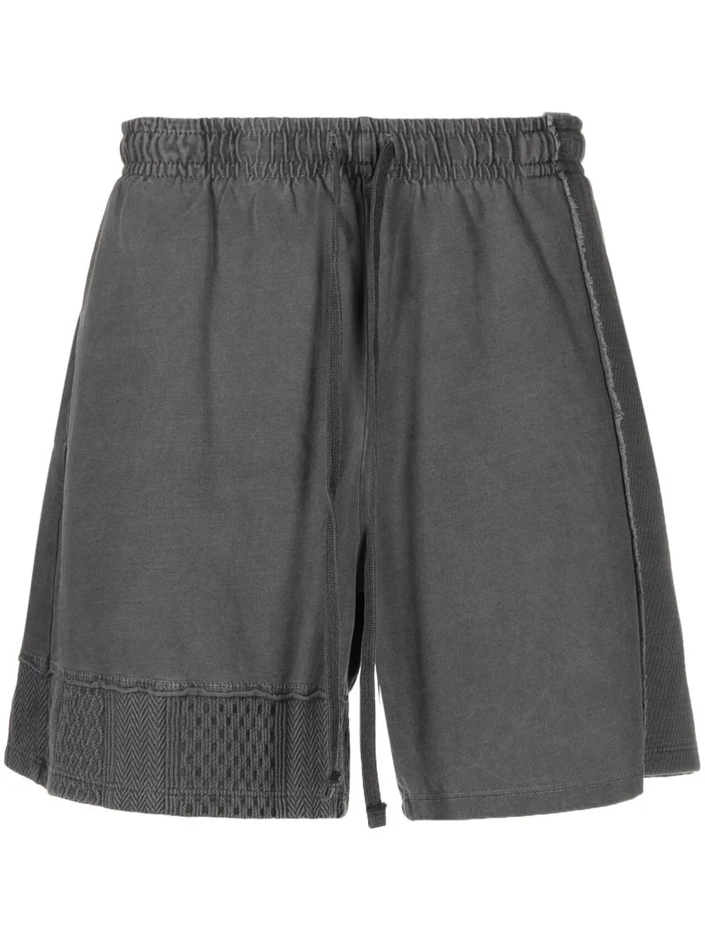 

John Elliott shorts deportivos con cordones en la pretina - Gris