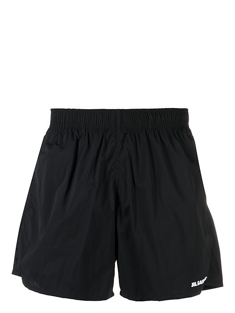 Jil Sander logo-print swim shorts 