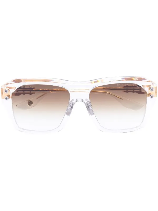 Dita Eyewear Grand-APX スクエアフレーム サングラス | ニュートラル Dita Eyewear Grand-APX スクエアフレーム サングラス | ニュートラル