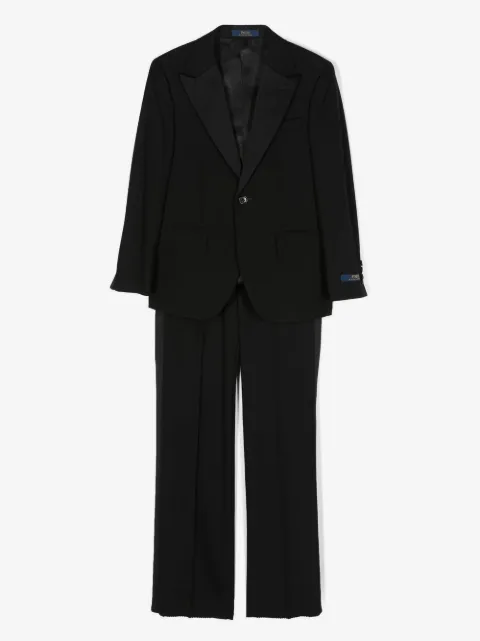 POLO RALPH LAUREN KIDS single-breasted woollen suit