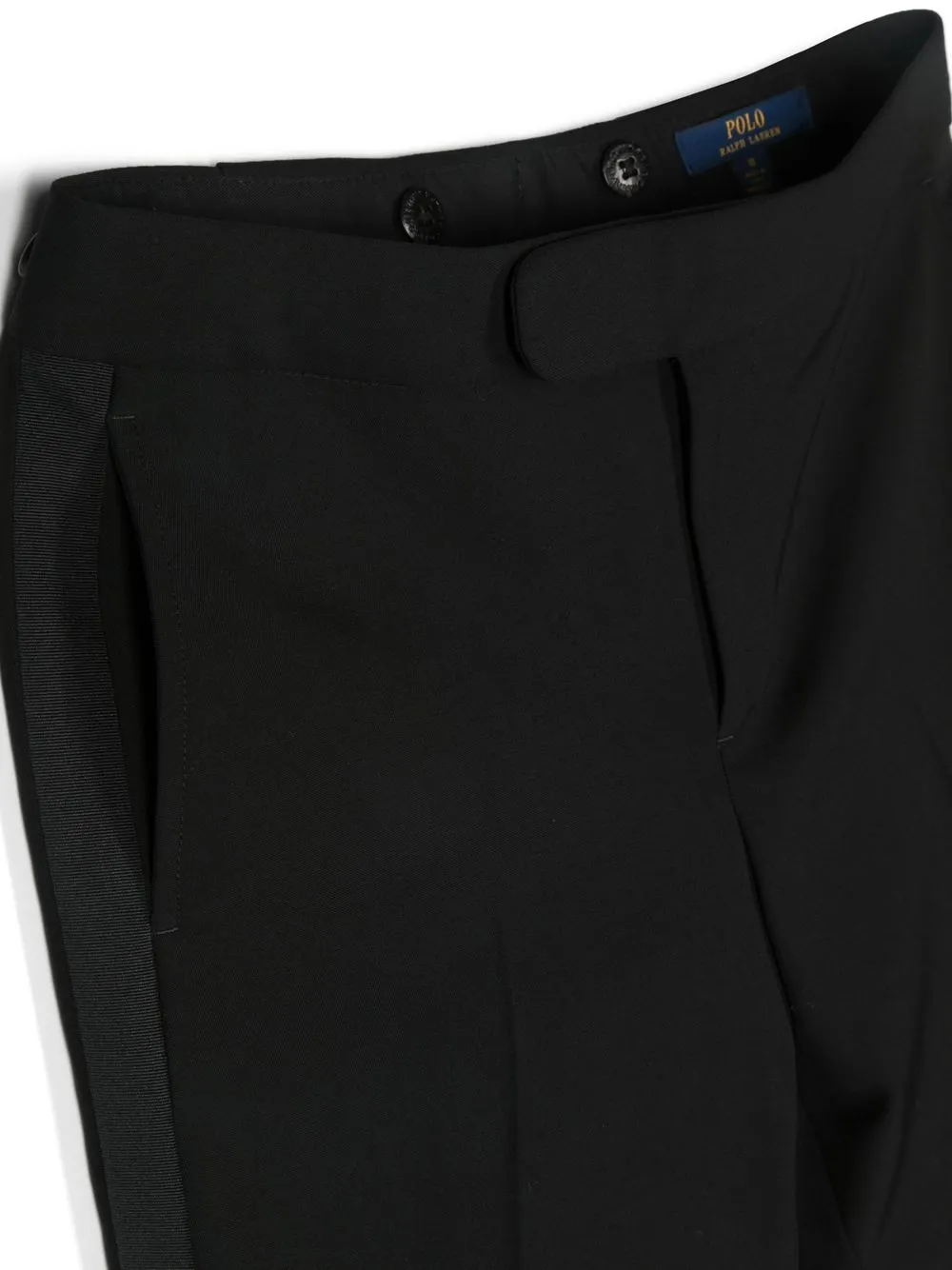  Polo Ralph Lauren Kids Single-breasted Woollen Suit - Black 