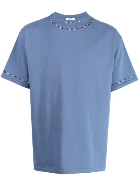 BODE Blooming Garland embroidered T-shirt