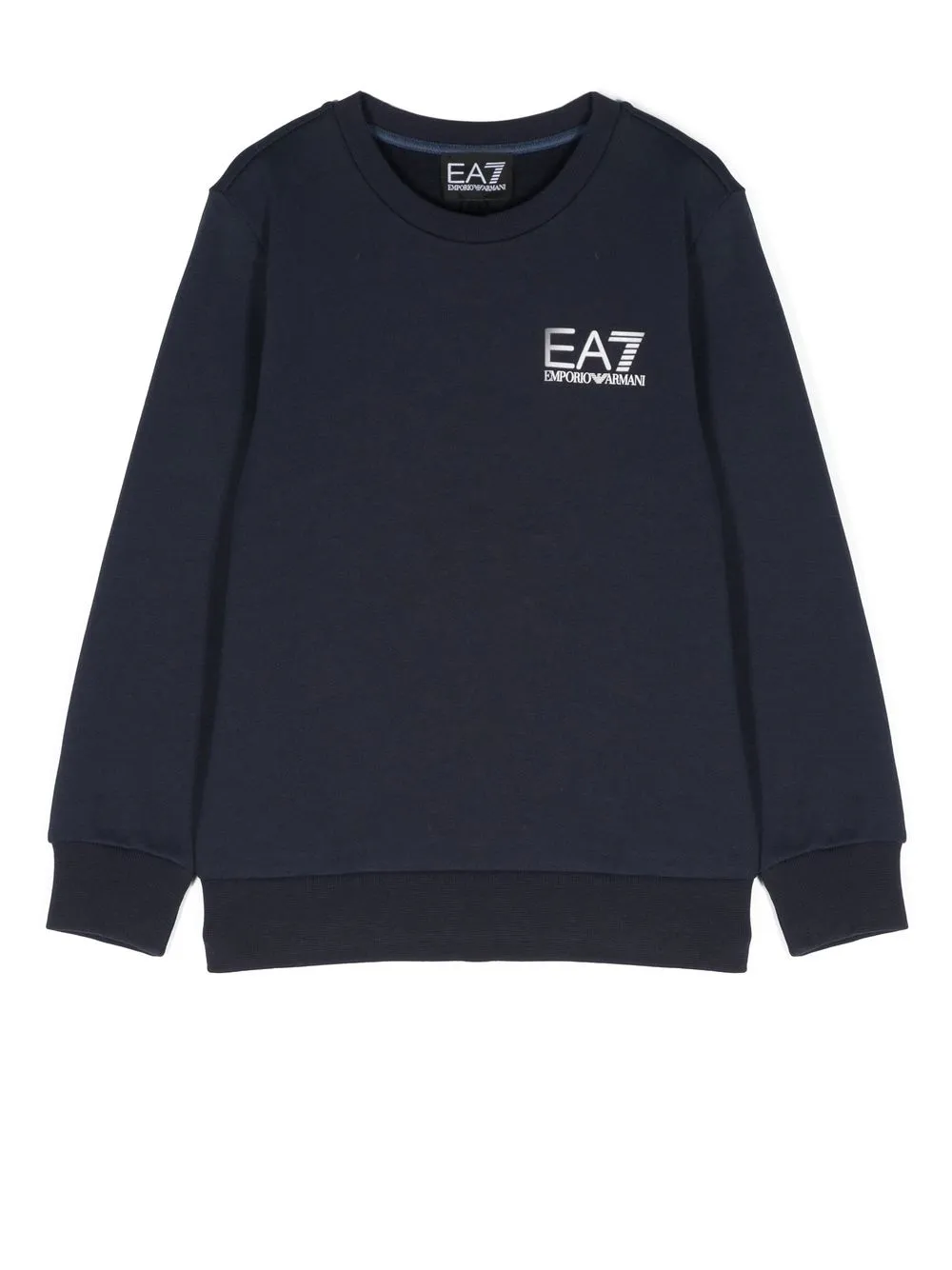

Emporio Armani Kids logo-print crew-neck sweatshirt - Blue