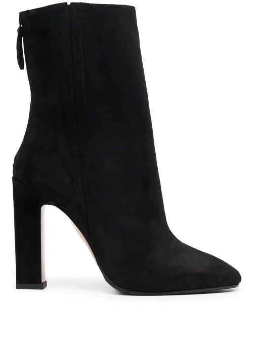 Bottines Joplin 105 mm en daim - Aquazzura - Modalova