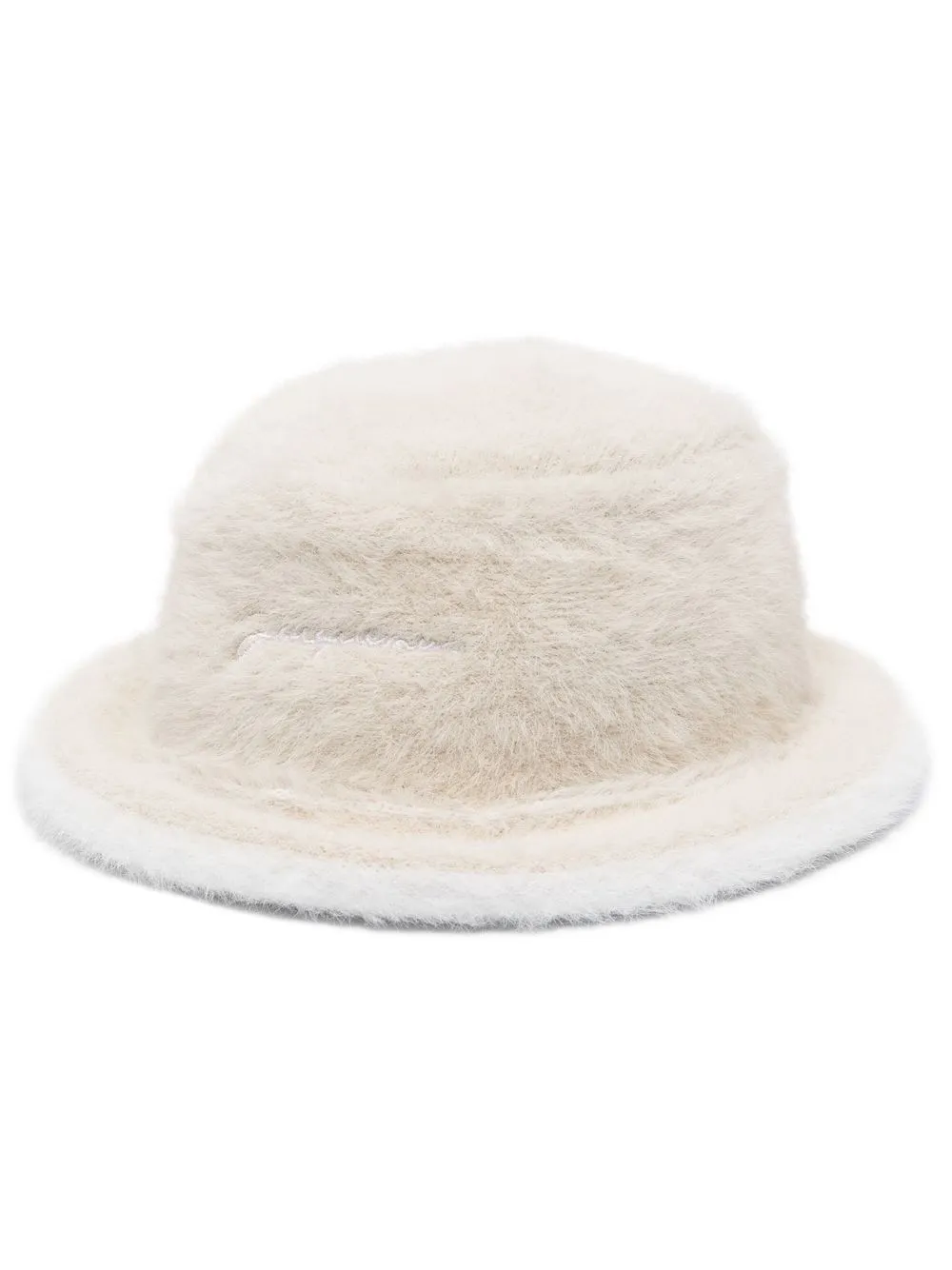 

Jacquemus embroidered-logo bucket hat - Neutrals