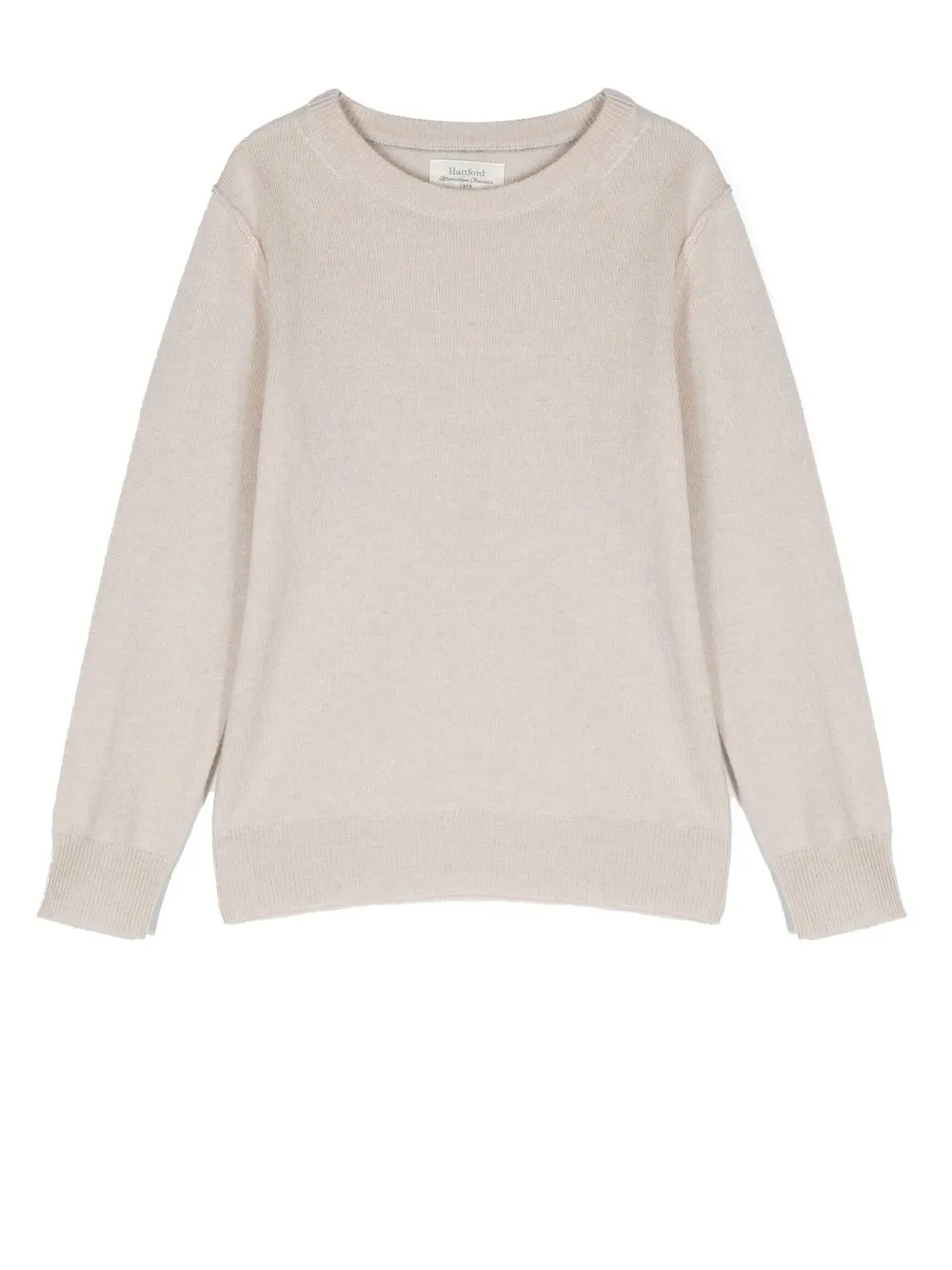 

Hartford Kids wool-cashmere knit jumper - Neutrals