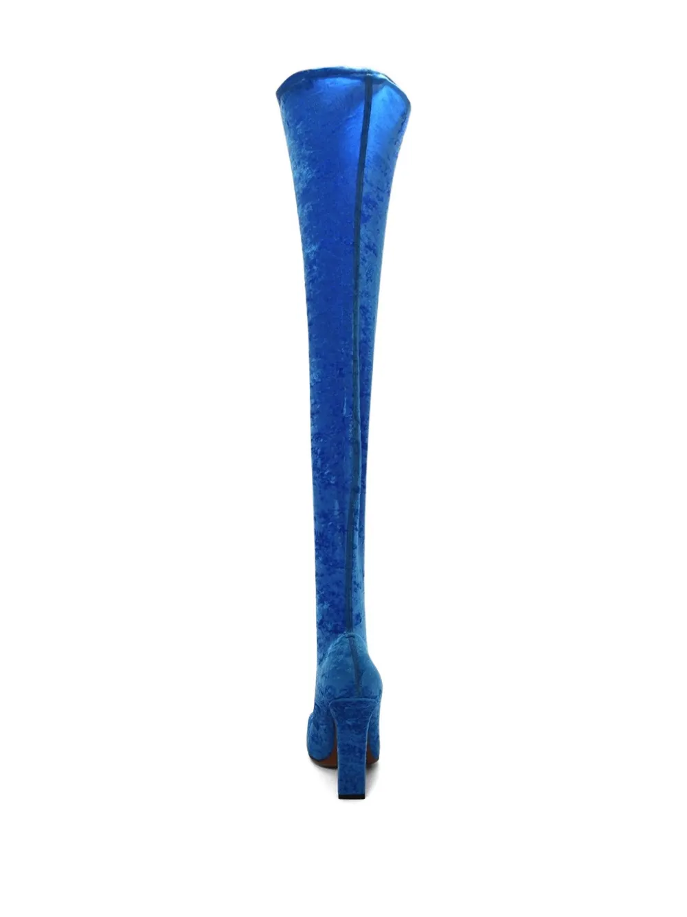 Vetements Boomerang Sock Boots In Blue