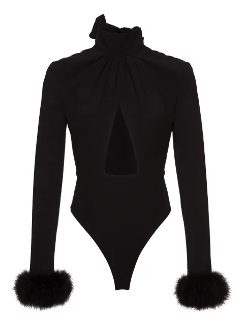 Magda Butrym tie-fastening neck bodysuit 
