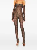 LaQuan Smith lace jumpsuit - Black