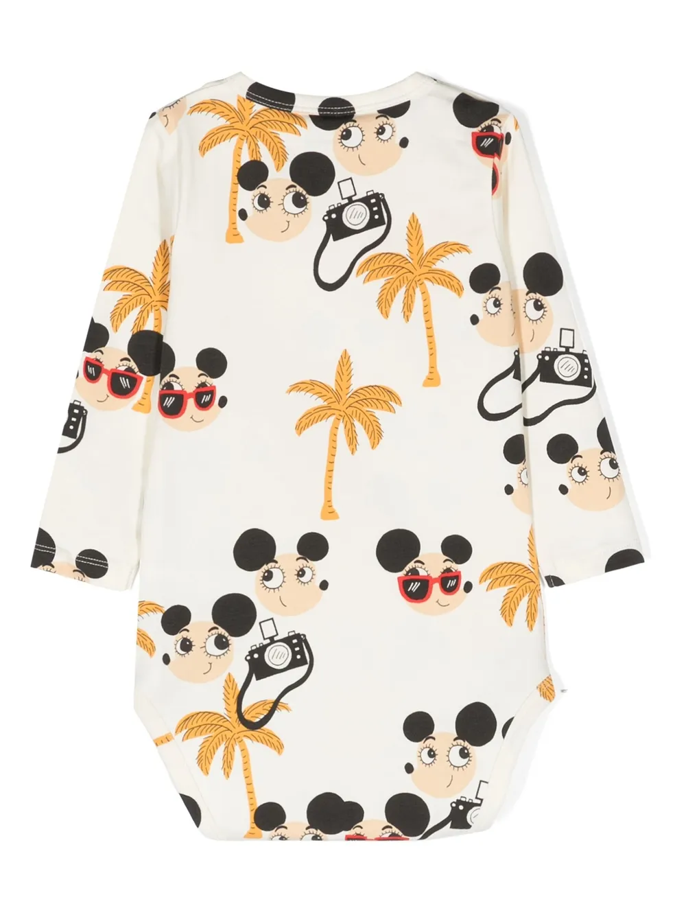 Mini Rodini Body met lange mouwen - Beige