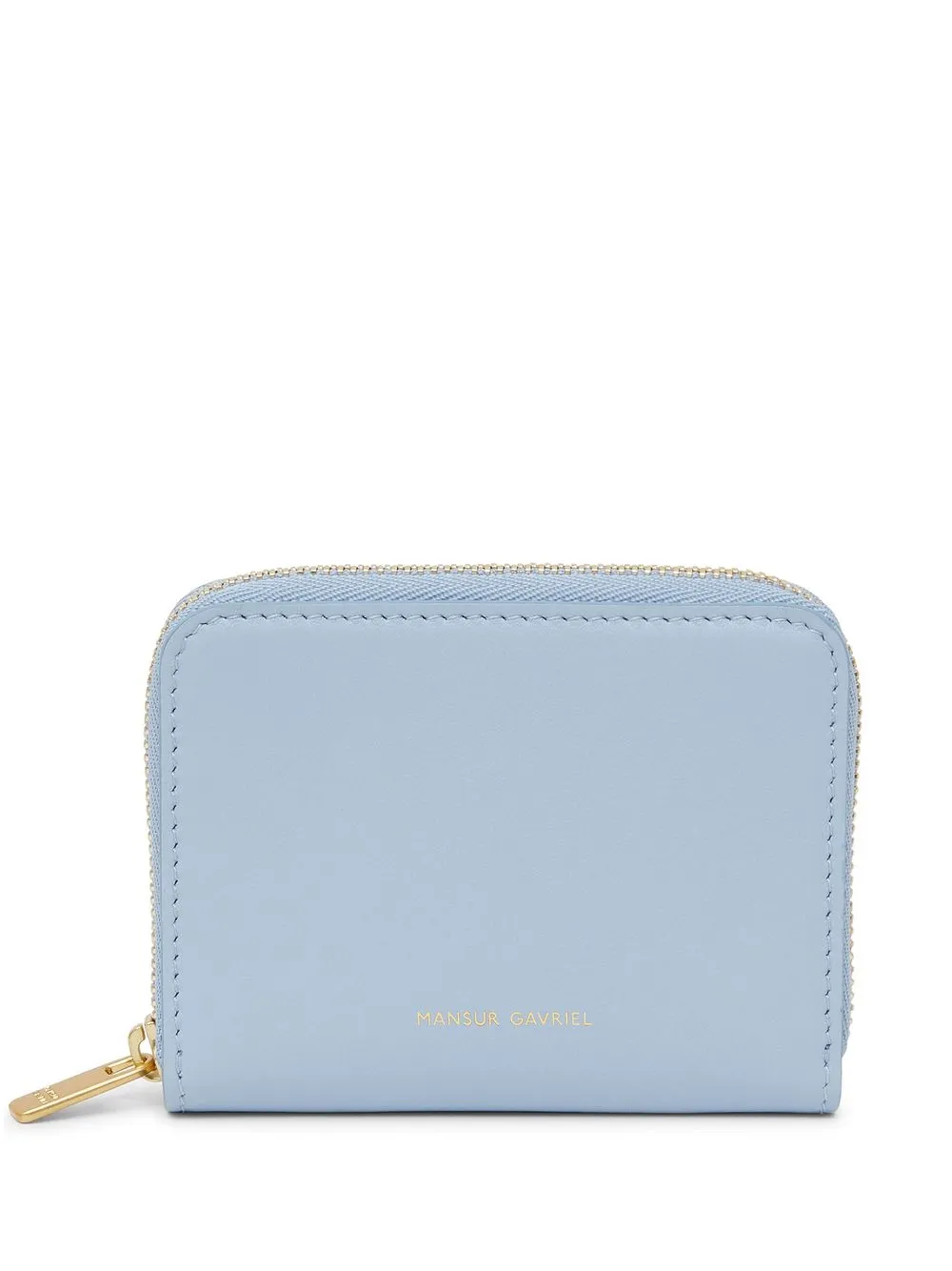 

Mansur Gavriel cartera con logo grabado - Azul