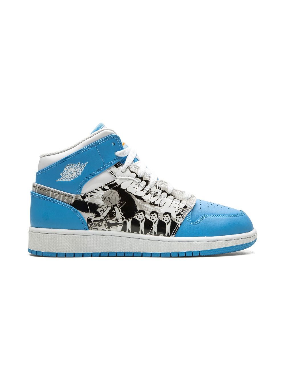 Shop Jordan Air  1 "game Winner" Sneakers In Blue