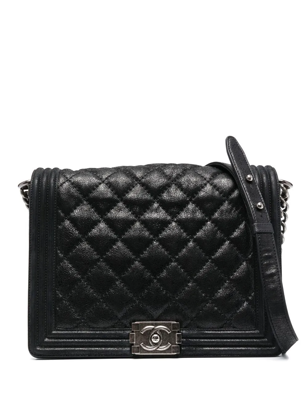 

Chanel Pre-Owned 2013-2014 Boy shoulder bag - Black