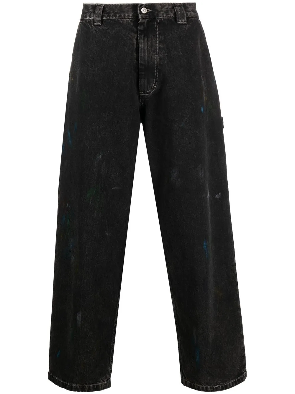 

Maison Margiela dark-wash wide-leg jeans - Black