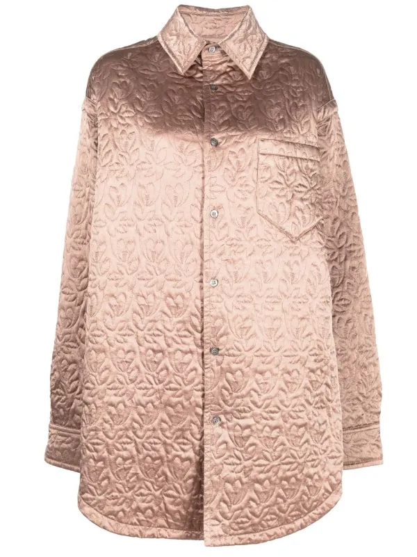 Maison Margiela キルティング サテンシャツ - Farfetch