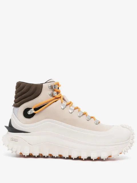 Moncler botas de montaña con suela gruesa 
