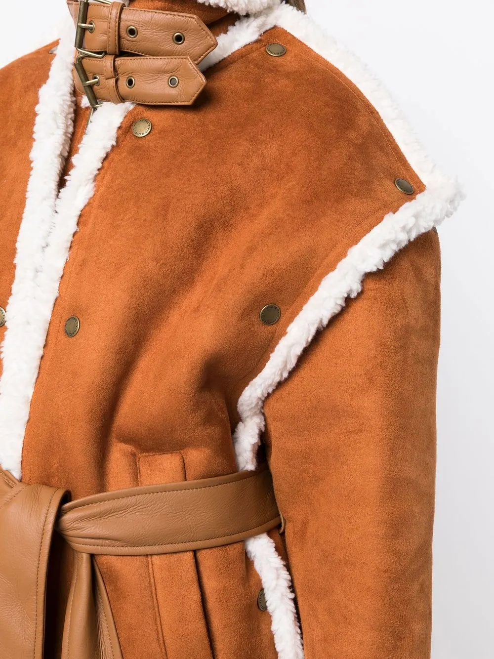 Y project Convertible Faux Shearling Coat In Brown ModeSens y-project-convertible-faux-shearling-coat-in-brown-modesens