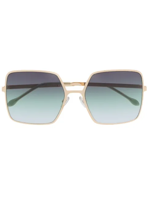 Isabel Marant Eyewear  logo-engraved oversize-frame sunglasses