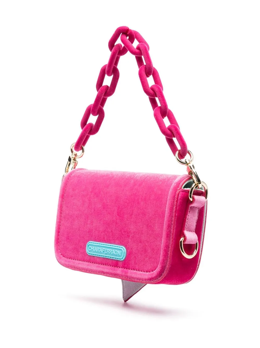  Chiara Ferragni Chain-link Shoulder-bag - Pink 