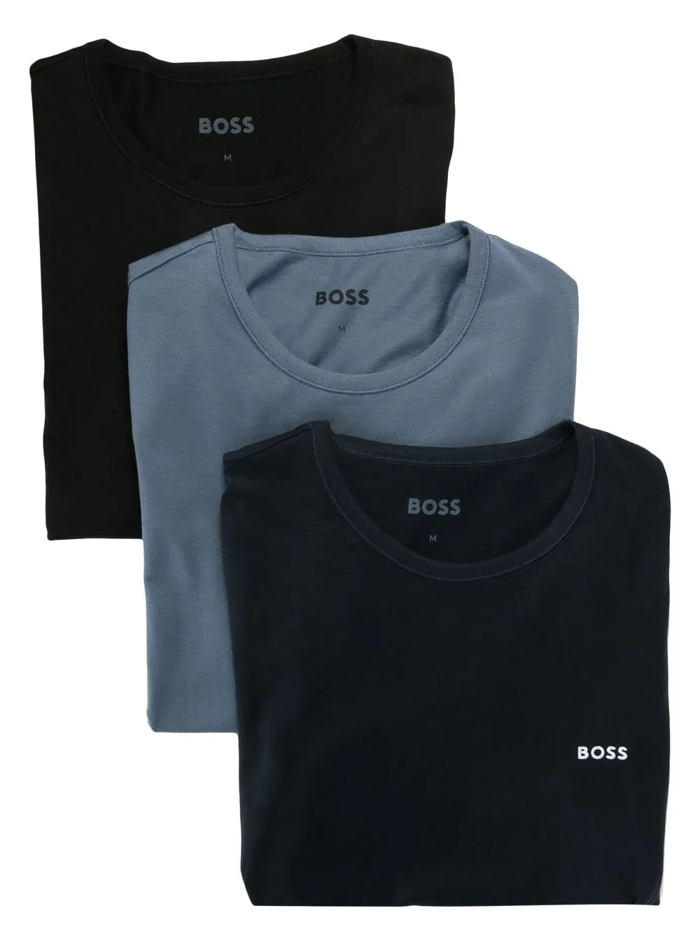 

BOSS pack-of-three crew-neck T-shirts - Multicolour