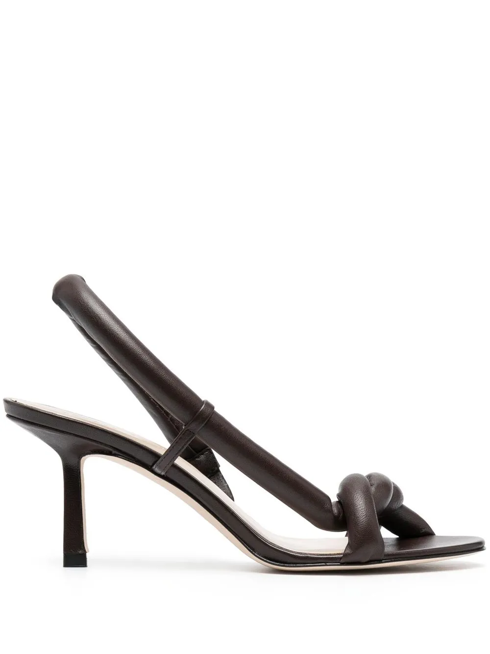 

Studio Amelia twisted strap 80mm sandals - Brown