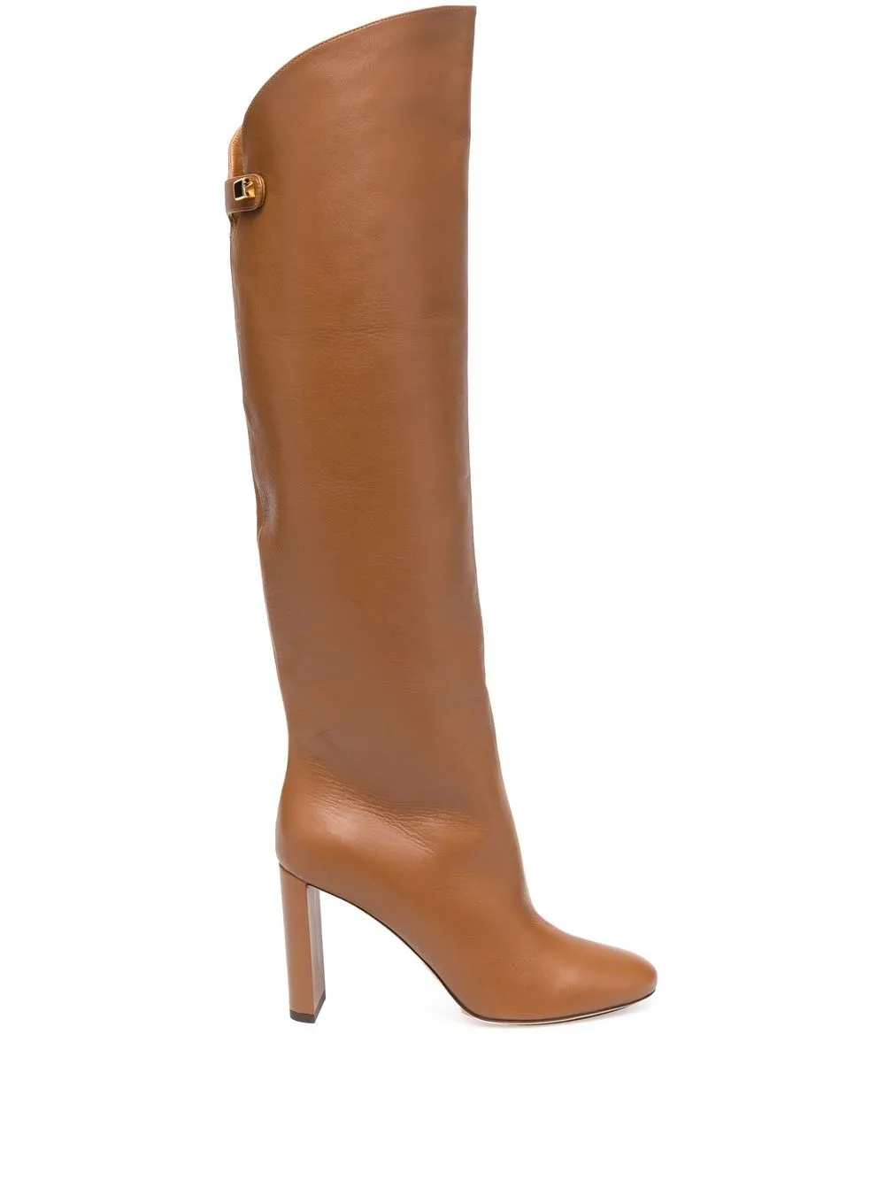 

Maison Balzac Adriana 90mm leather knee-high boots - Brown