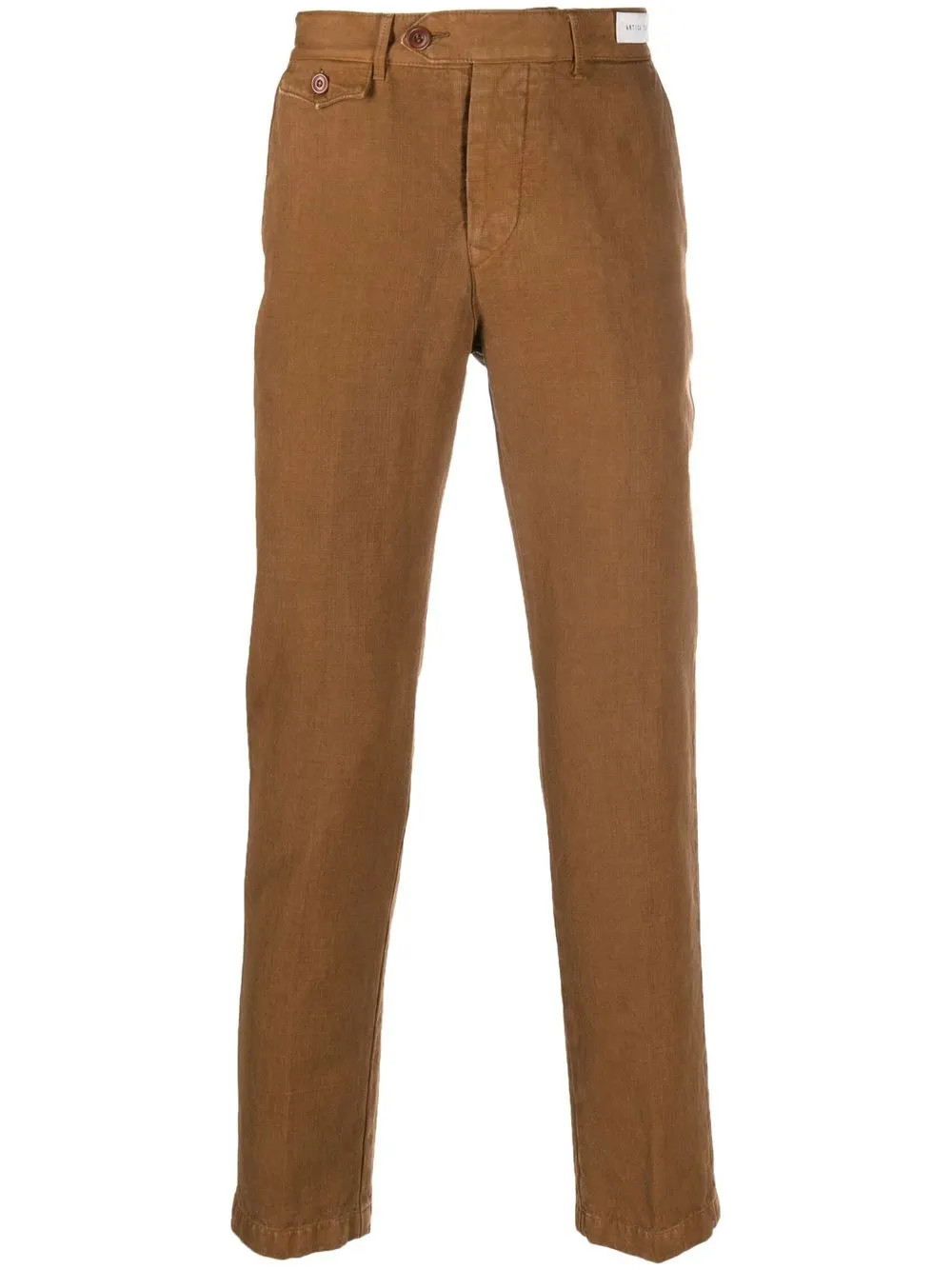 

TELA GENOVA straight-leg trousers - Brown