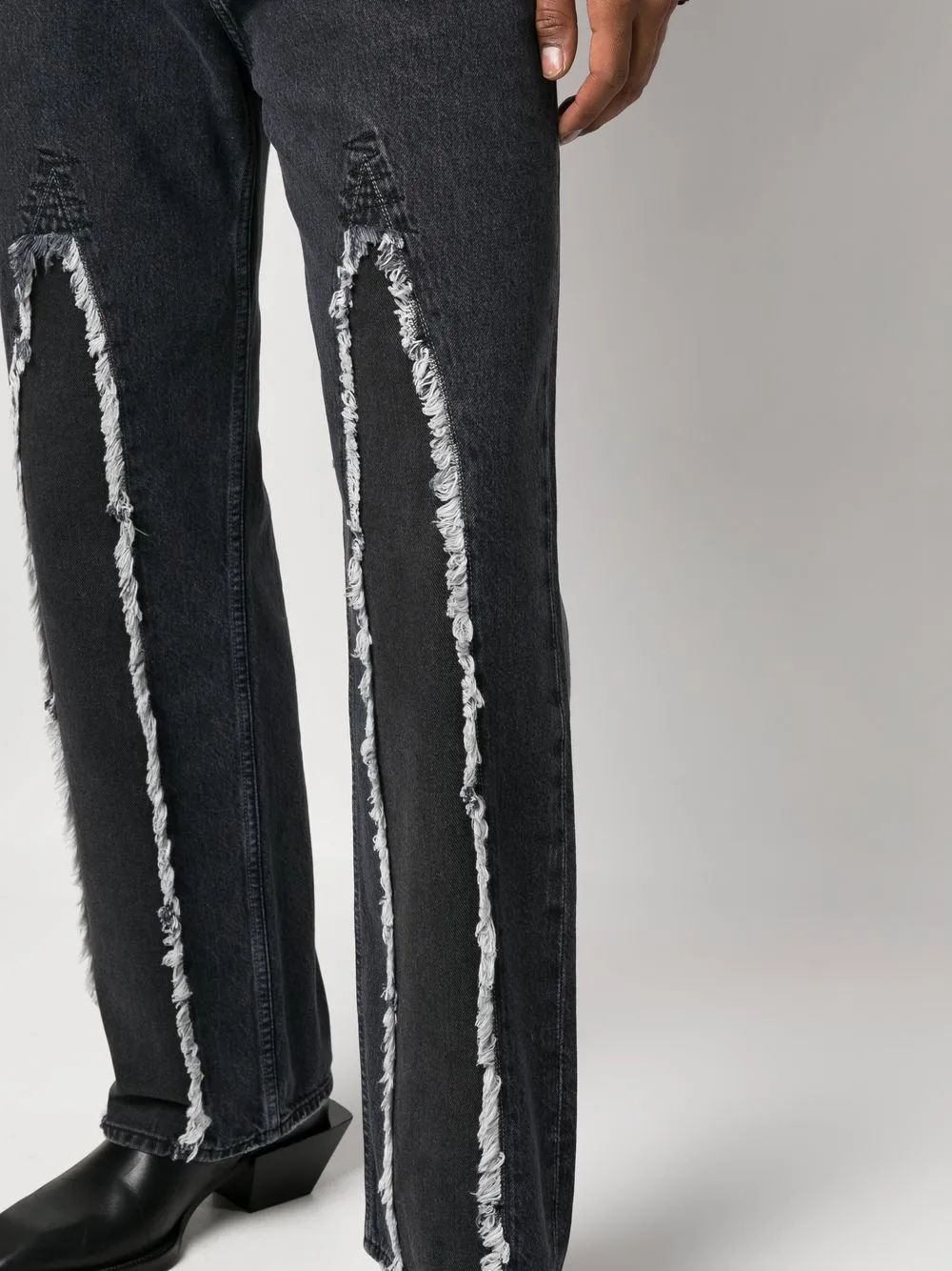 OUR LEGACY frayededge straightleg Jeans Farfetch