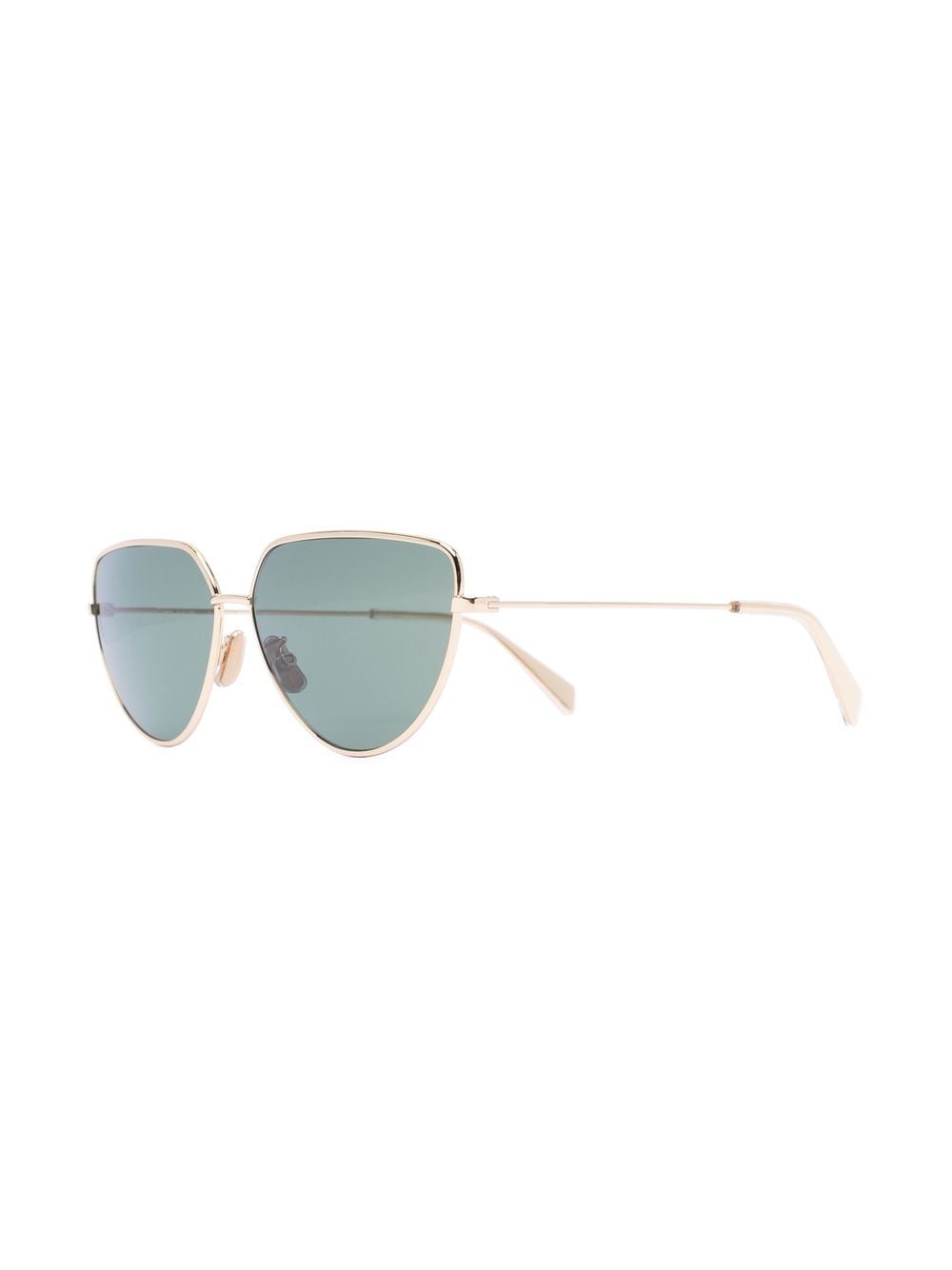 Celine Eyewear Zonnebril met cat-eye montuur - Goud