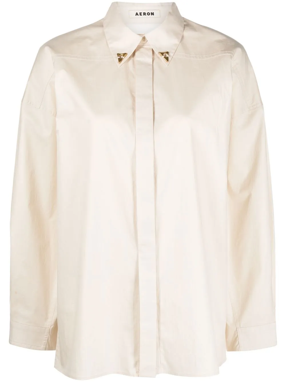 

AERON Pine cut-out shirt - Neutrals