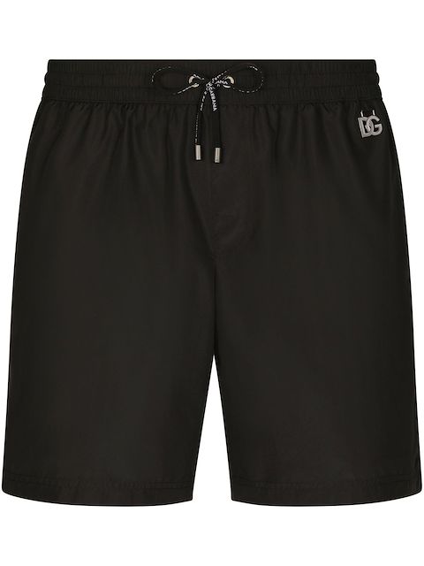 Dolce & Gabbana mini logo tag swim shorts