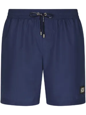 Dolce & outlets Gabbana navy blue beach swim shorts mens