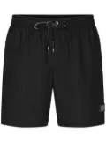 Dolce & Gabbana logo-tag swim shorts - Black